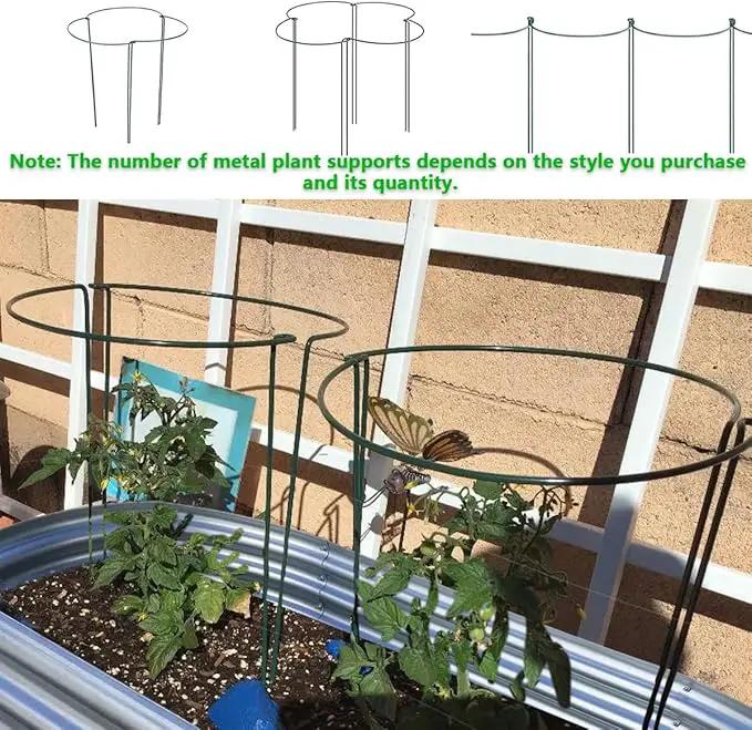 Raised Garden Bed, Outdoor Galvanized Planter Boxes, Galvanized Garden Beds Outdoor with Metal Plant Stakes, Large Raised Garden Stock Tank, Garden Beds for Vegetables Planter 4×2×1ft by GreenHaven Gardens