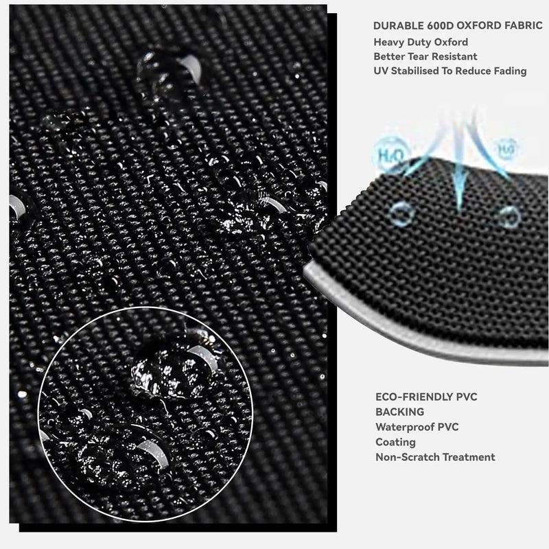 Outdoor Prep Table Cover - Heavy Duty Waterproof Cover for Ooni Medium Table and Keter Unity Small Portable Table, Compatible with 32 inch Outdoor Utility Cart and Storage Cabinet by GreenHaven Gardens