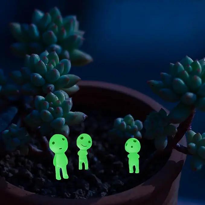 Luminous Ghost Tree Elves Glow in Dark Nightlight Landscape Garden Accessories Indoor Room Ornaments Outdoor Yard Lawn Decoration 10pcs by GreenHaven Gardens