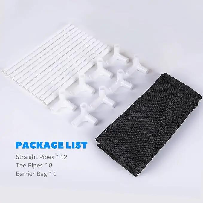 Pond Filter Box, Anti-Clogging Pond Filters for Outdoor Ponds Nylon Media Mesh Water Pump Cover Barrier Bag with Drawstring, Pond Pump Filter Bag (7 Inch) by GreenHaven Gardens