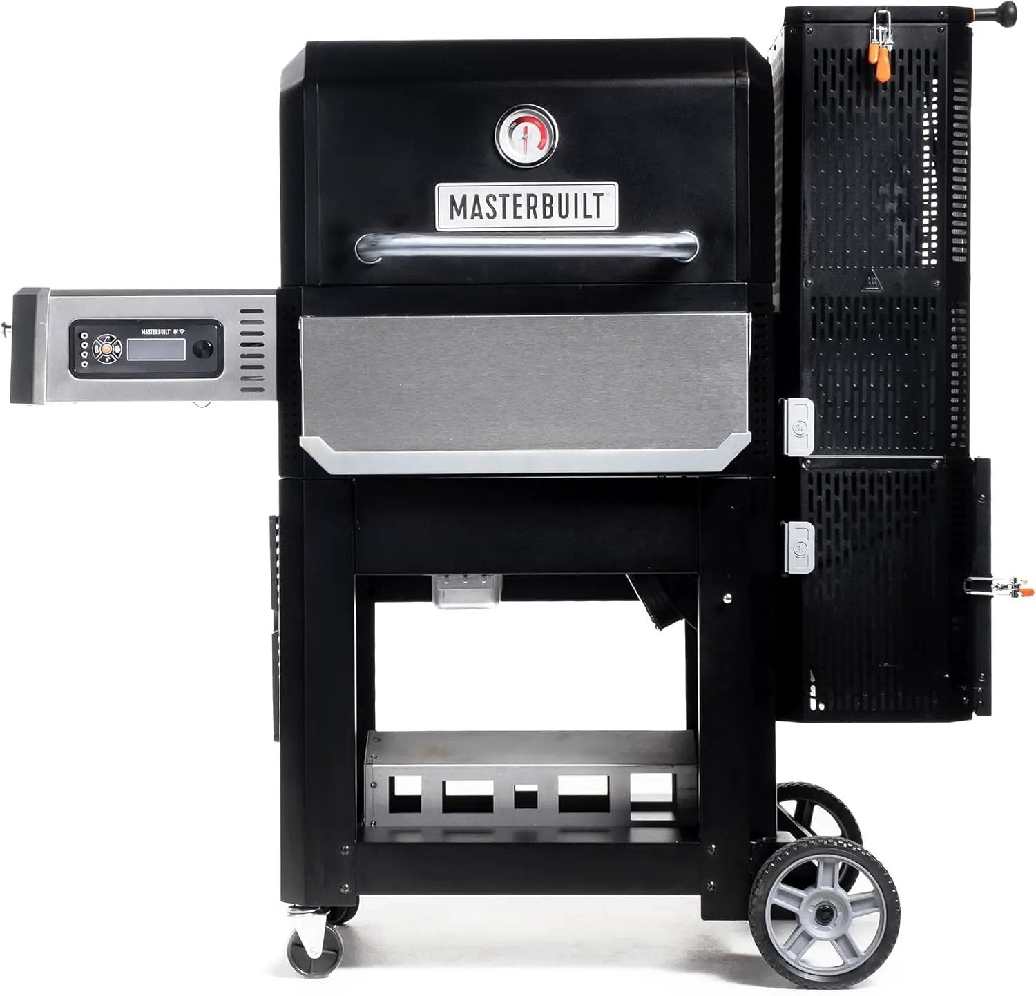Masterbuilt® Gravity Series® 800 Digital Charcoal Grill, Griddle and Smoker with Digital Control, App Connectivity and 800 Cooking Square Inches in Black, Model MB20040221 by GreenHaven Gardens
