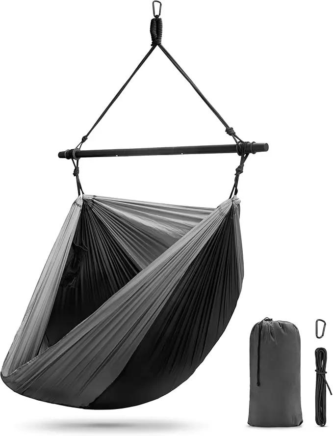 Sorbus Hanging Hammock Chair - Tree Pod Sensory Swing - Outdoor Camping Cacoon Chair - Collapsible and Lightweight Swings - Swinging Rocker Chairs for Camp, Travel, Hiking, Tent, Porch (500 lb Max) by GreenHaven Gardens