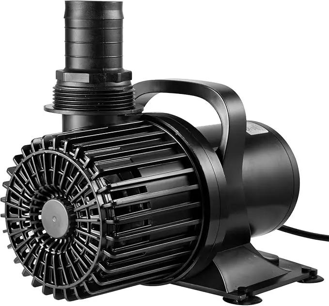 VIVOSUN 9000 GPH Submersible Water Pump 620W Pond Pump Ultra Quiet Aquarium Pump with 26.5FT. Lift Height for Pond Waterfall, Fish Tank, Statuary, or Hydroponics by GreenHaven Gardens