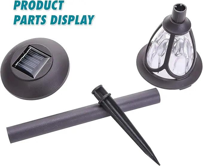 HECARIM Solar Lights Outdoor, 10 Pack Solar Pathway Lights, Solar Powered Garden Lights, Waterproof LED Solar Landscape Lights for Walkway, Pathway, Lawn, Yard and Driveway… by GreenHaven Gardens