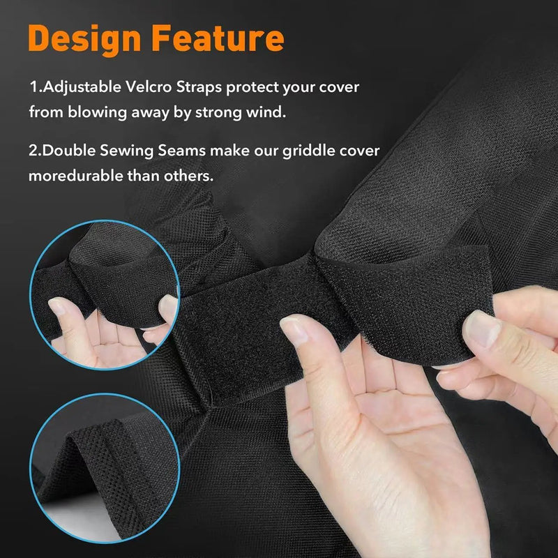 ZBXFCSH Heavy Duty Replacement Grill Cover Compatible with Z Grill 600 Series 600D 6002B L6002E 600D3E 6002B2 Pellet Grill and Smoker by GreenHaven Gardens