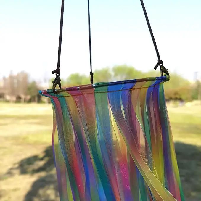 Ribbon Windsock Streamer, Outdoor Decorations for Your Patio, Garden, Yard, Dock and Camper, 49-Inch, WS49-XS by GreenHaven Gardens