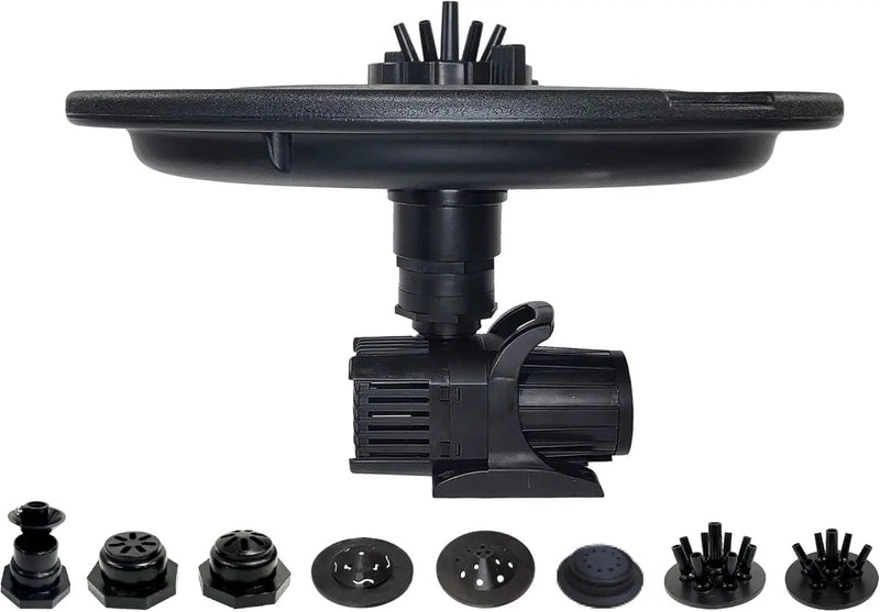 HALF OFF PONDS Floating Fountain – 3/4 HP Pond Aerator, 100' Cord – 8,000 GPH Water Pump – 11 Spray Patterns – for Ponds, Lakes & Water Gardens by GreenHaven Gardens