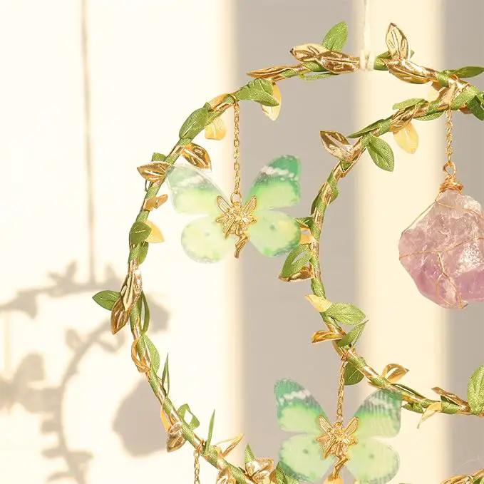 Suncatcher - Amethyst Moon Crystal Sun Catcher Window Hanging, Good Luck Charms Gifts for Women Chrismas Thanksgiving Birthday Crystal by GreenHaven Gardens