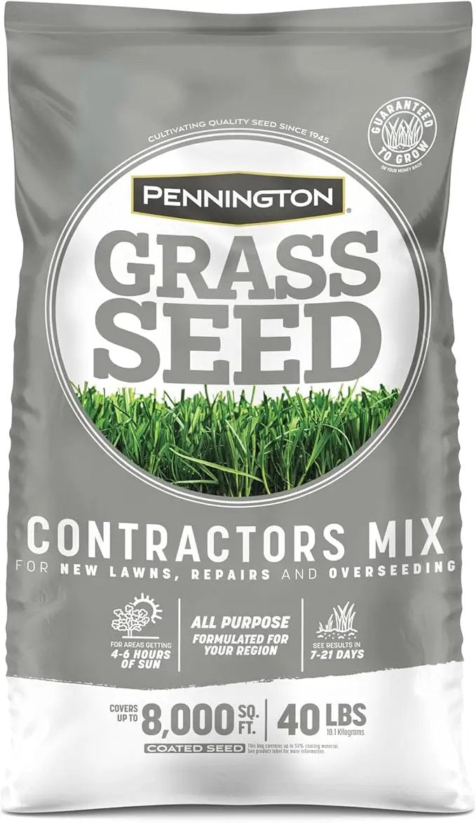 Pennington Contractors Grass Seed Mix Northern Mix 40 lb by GreenHaven Gardens