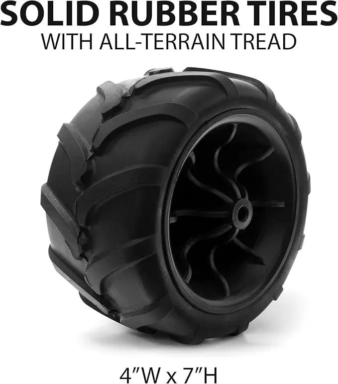 Creative Outdoor Original Folding Wagon All-Terrain Wheels by GreenHaven Gardens