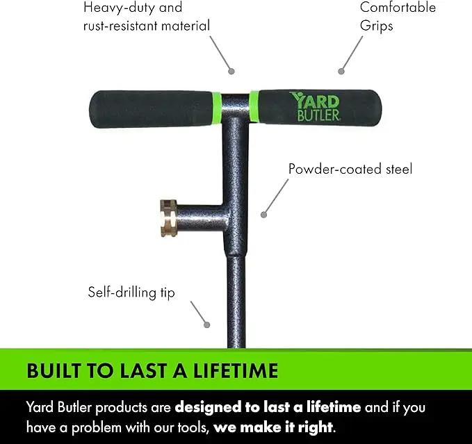 Yard Butler Deep Root Irrigator - Unique Gardening Tool for Irrigation - Deliver Water Directly to Plant Roots - Promote Healthy Growth & Minimize Water Waste - Easy-to-Use Gardening Supplies by GreenHaven Gardens