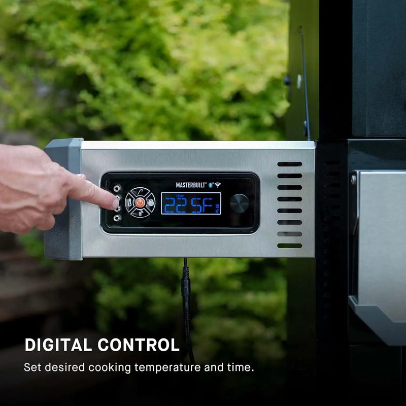 Masterbuilt® Gravity Series® 1050 Digital Charcoal Grill and Smoker with Digital Control, App Connectivity and 1,050 Cooking Square Inches in Black, Model MB20041220 by GreenHaven Gardens