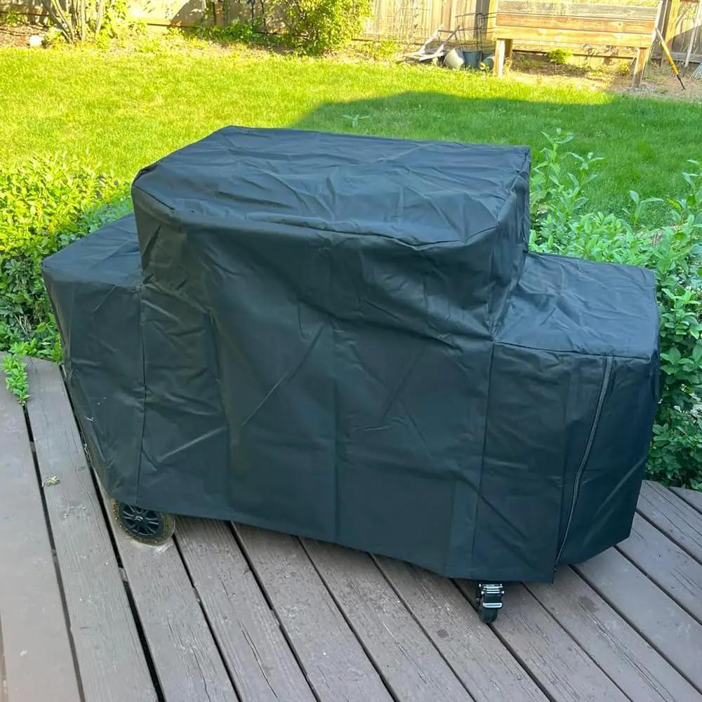 Grill Cover for Pit Boss 3-Burner Ultimate Lift-Off Griddle, Waterproof UV Resistant Pit Boss Cover, Outdoor Grill Accessories for PitBoss Sierra Griddle 3B Ultimate by GreenHaven Gardens