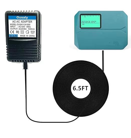 24VAC ac/ac Power Adapter Transformer for Sprinkler System Power Supply for Indoor Irrigation Timers Compatible with Rachio Smart Sprinkler Controller MKA-482401000 ILA48-241000 HL-EI480800 JT-917 by GreenHaven Gardens