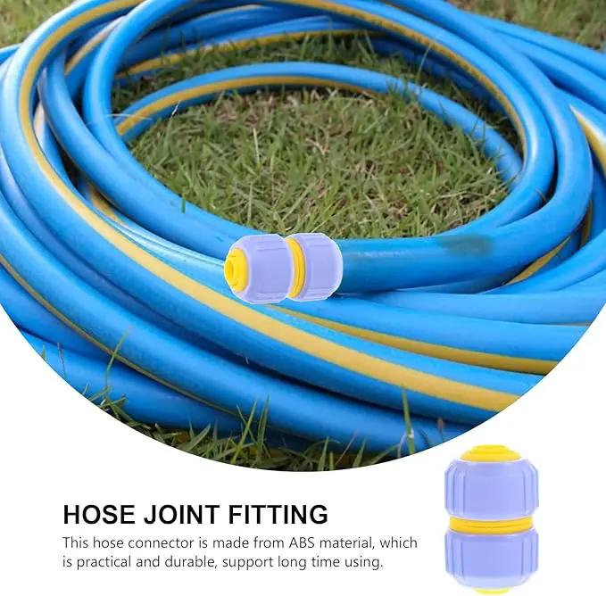8 pcs Barb Hose Fittings system fittings zero-g hose repair kit 1/2 inch water hose adapter hose repair connector irrigations thread fittings extension pipeline abs Patcher by GreenHaven Gardens
