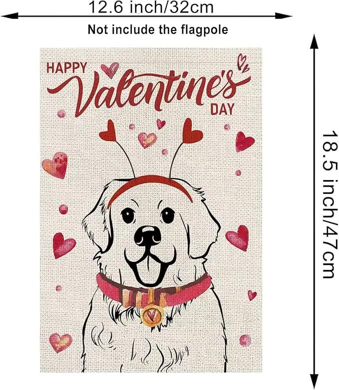 Seasonal Garden Flags Great Pyrenees Double Sided Flags Set of 11 Holiday Farmhouse Indoor Outdoor Yard Lawn Christmas Gifts Decorations 12.5x18 Inch by GreenHaven Gardens