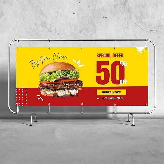 Personalized Passion Vinyl Banner 8' x 15' - Customized Banner for Business, Graduation, Birthday Parties - Indoor/Outdoor Use - Full Color 13oz Vinyl Custom Signs with HD Printed Text, Photos by GreenHaven Gardens