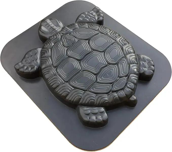 Turtle Shape Stepping Stone Mold, Tortoise Concrete Cement Mould Walk Maker, DIY Personalized Manual Garden Lawn Pathmate Paving Pavement Paver by GreenHaven Gardens