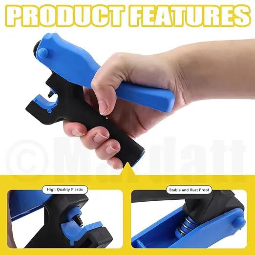 32Pcs Drip Irrigation Tubing Hole Punch & Fitting Insertion Tool with 1/2" 3/8” Drip Tube Closure Connectors End Cap Plugs for 5/8" 25/32" 1" Pipe Garden Greenhouse Agricultural Watering by GreenHaven Gardens