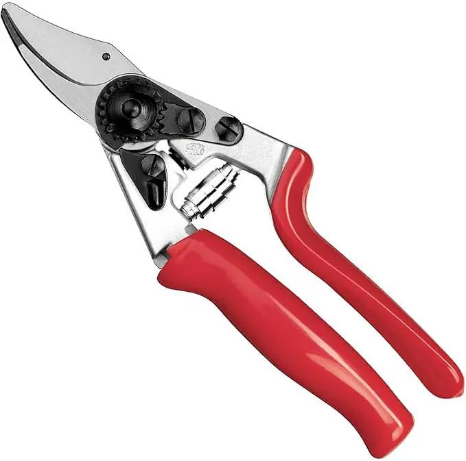 Felco F7 Pruning Shears – 26" Swiss-Made Garden Clippers with Rotating Handle for Reduced Fatigue | Hand Pruners for Gardening | Garden Tool Cutter with Precision Bypass Blade, Aluminum Handles by GreenHaven Gardens