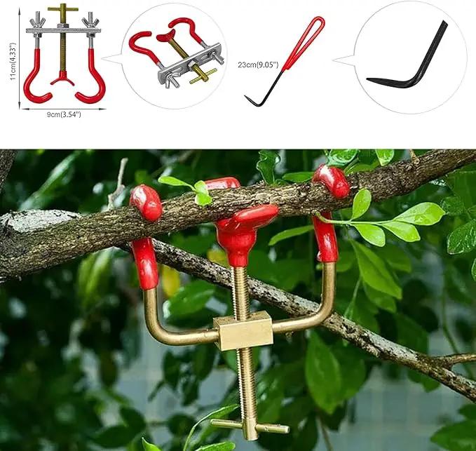 Voilamart 14 Piece Bonsai Tools Kit with Case, Carbon Steel Scissor Cutter Shear Set Garden Plant Tools by GreenHaven Gardens