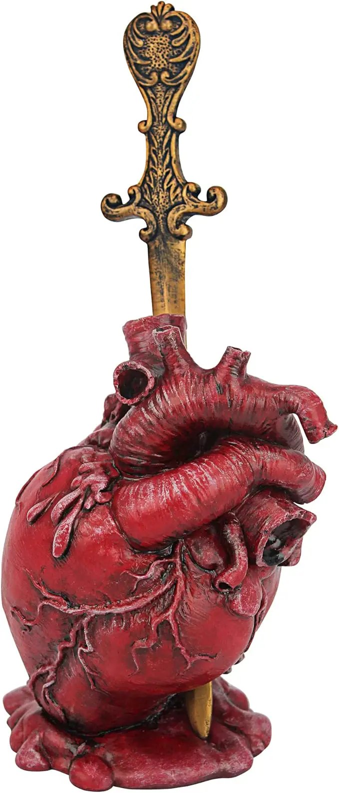 Design Toscano Edgar Allen Poe s Tell-Tale Heart Statue 5 Inch by GreenHaven Gardens