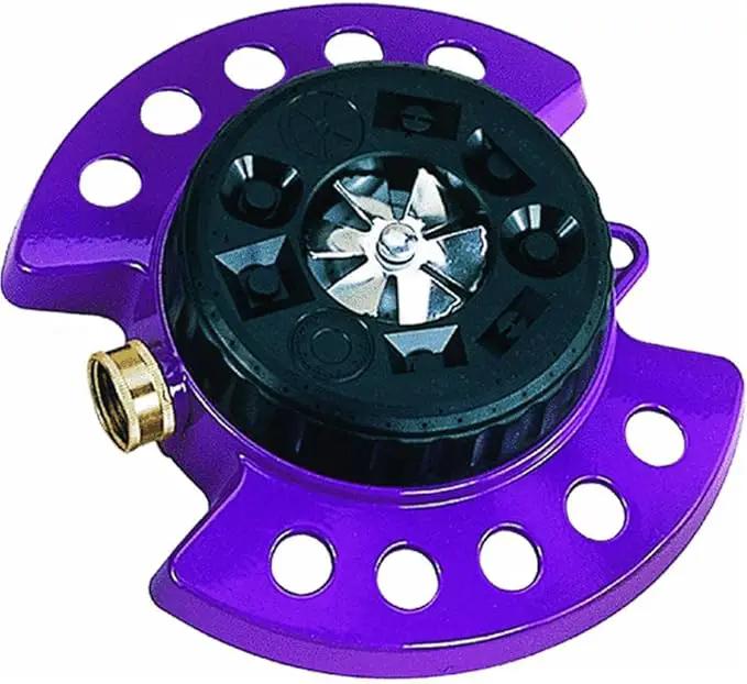 Dramm 15026 ColorStorm Turret 9-Pattern Sprinkler, Berry by GreenHaven Gardens