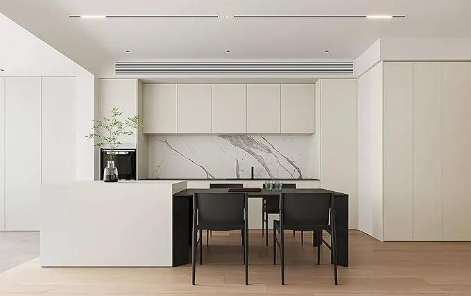 Dimoon 78.7''x15.7'' Cream Skin Peel and Stick Wallpaper Contact Paper Modern Self Adhesive Wall Paper Removable Renter Friendly Textured Solid Color Cabinet Vinyl Roll (78.7''x15.7'',Cream Skin) by GreenHaven Gardens