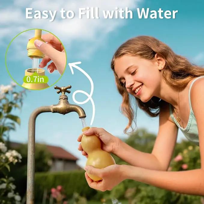 Squeeze Bottles for Plants, 11oz, 325ml Small Watering Can for Succulent, Muti-Function Squirt Bottle for Seedling Watering, Wash, Tattoo, Khaki by GreenHaven Gardens