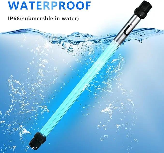 55W Aquarium UV Light for 500-5000 Gallon, UV Pond Light for Koi Pond, Swimming Pool, Spa, Large Fish Tank, Cold Plunge UV Light for Pond Algae Control by GreenHaven Gardens