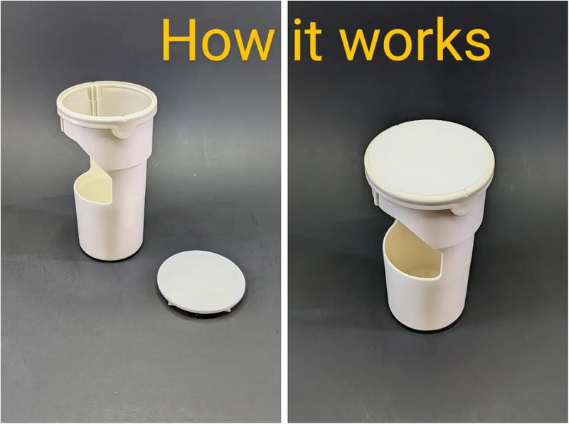 Grow Cubes for Hydroponic System/Compatible with Gardyn (10 Grow Cubes / 10 White caps) by GreenHaven Gardens