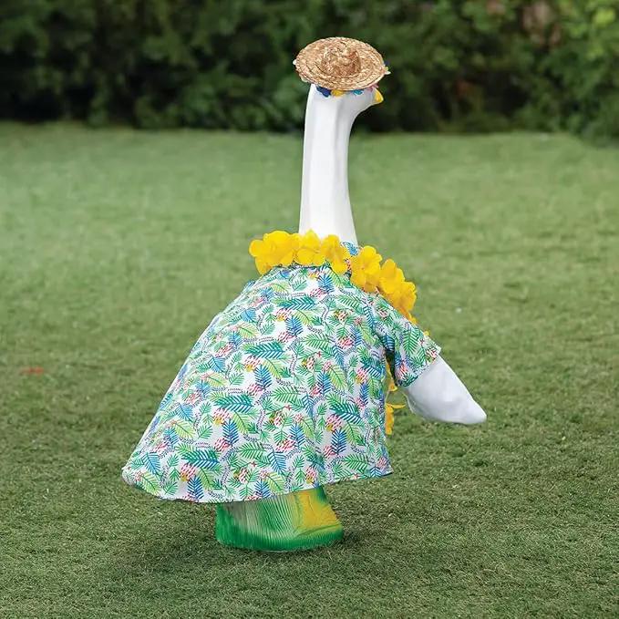Fox Valley Traders Hawaiian Goose Outfit by GagglevilleTM, Fits Large 23" H Statue by GreenHaven Gardens