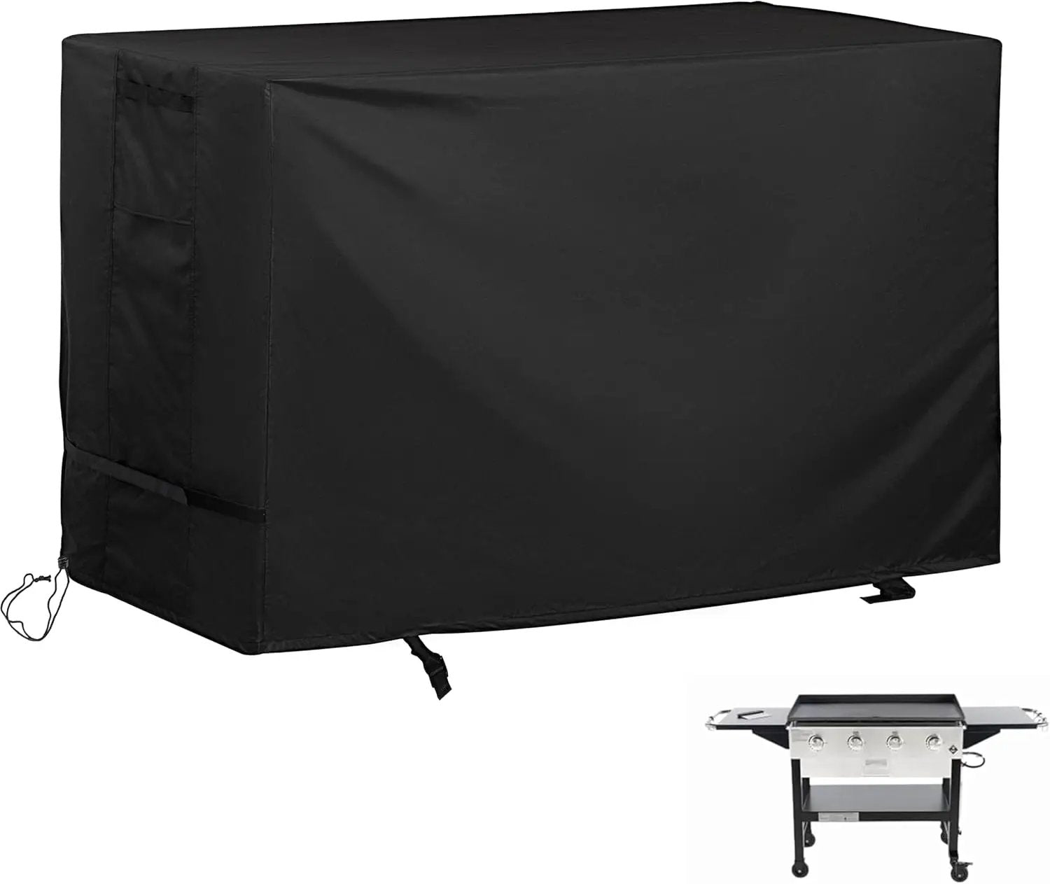 Griddle Cover for Member's Mark 4-Burner Outdoor Gas Grill, Flat Top Grill Cover for Member's Mark 36 Inch Outdoor Griddle-Waterproof Griddle Cover 72in by GreenHaven Gardens