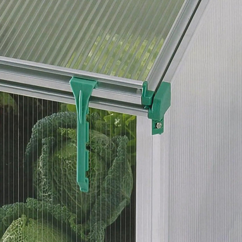 Victorian Cold Frame Gardening Kit - Metal Frame, 3 Windows, 59x32x4 Inches 142 by GreenHaven Gardens