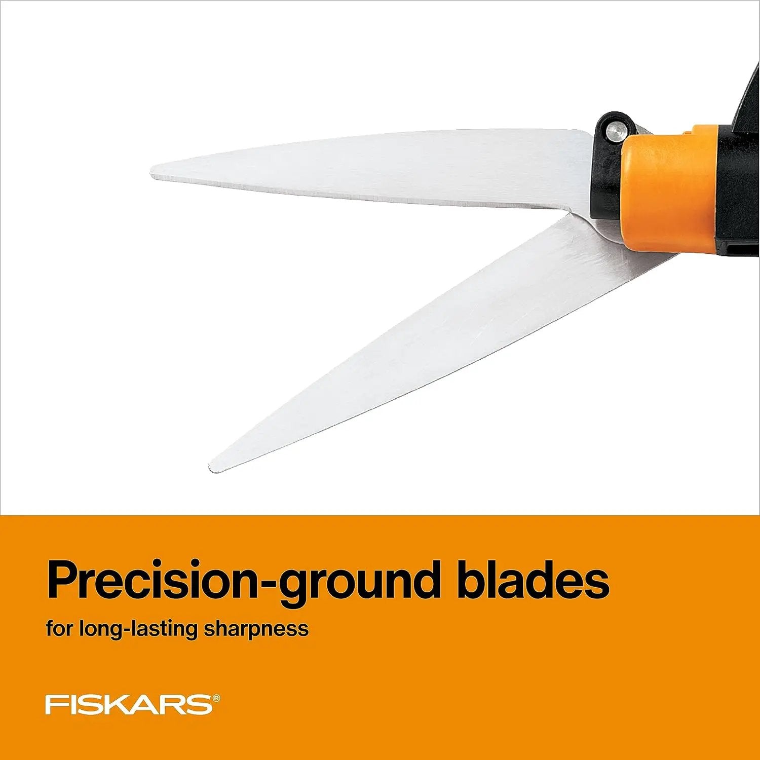 Fiskars Shear Ease Grass Shears - 5" Stainless Steel Blades - 360-Degree Swivel Blade Plant Cutting Scissors - Garden Shears and Grass Cutter, Black by GreenHaven Gardens