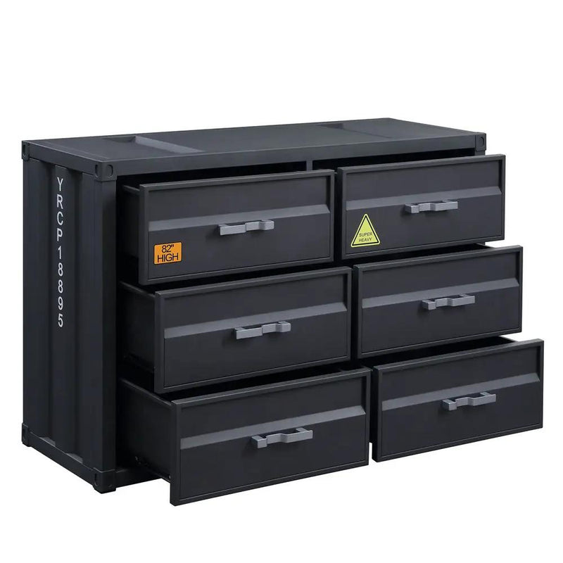 Cargo - Dresser - Gunmetal by Unique Piece Furniture