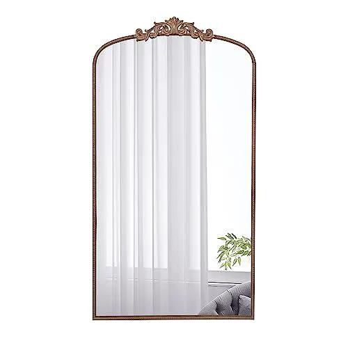 Arch Mirror, Baroque Inspired Wall Decor For Bathroom, Bedroom, Living Room by Unique Piece Furniture