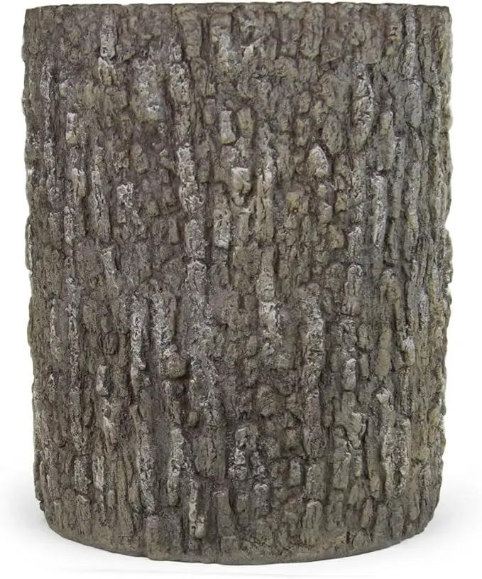 Aquascape Faux Oak Stump Cover for Yard, Landscape, and Garden | 78259 18.5-inches H x 15-inches Dia. by GreenHaven Gardens