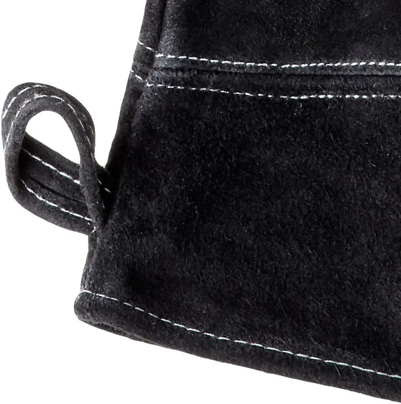 Outset 76604 Leather One-Size Grill Gloves, 15 inch, Black by GreenHaven Gardens