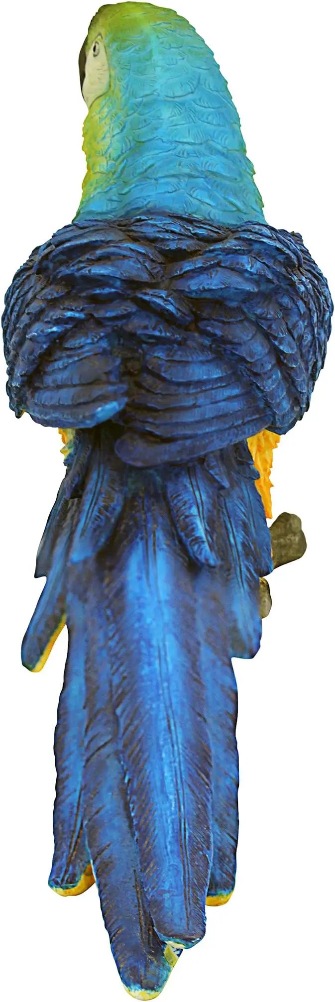 Design Toscano Mortimer the Macaw Tropical Parrot Statue by GreenHaven Gardens