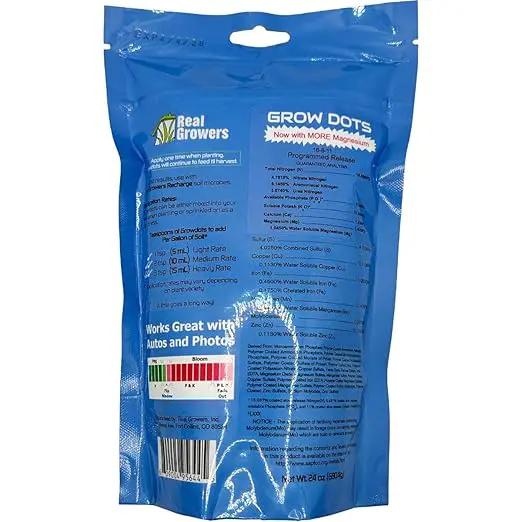 Grow Dots Plant Food, Single-Application, Programmed-Release Plant Nutrient Fertilizer (24oz) by GreenHaven Gardens