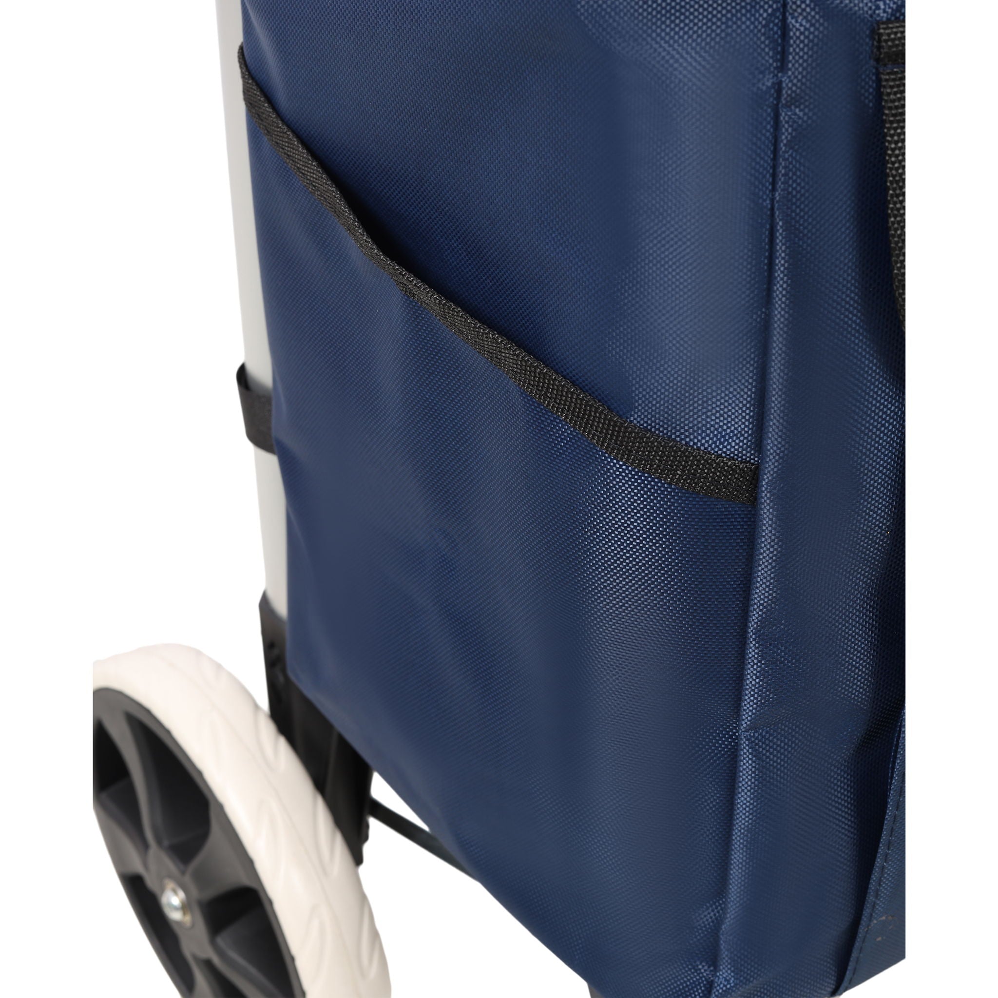 Foldable Shopping Trolley With Wheels And Waterproof Bag - Blue by HouseOfZazla