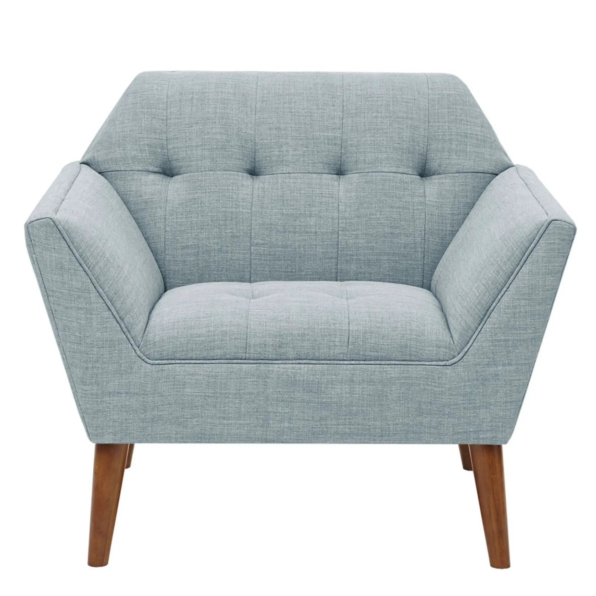 Modern Lounge Chair With Button Tufting by Unique Piece Furniture