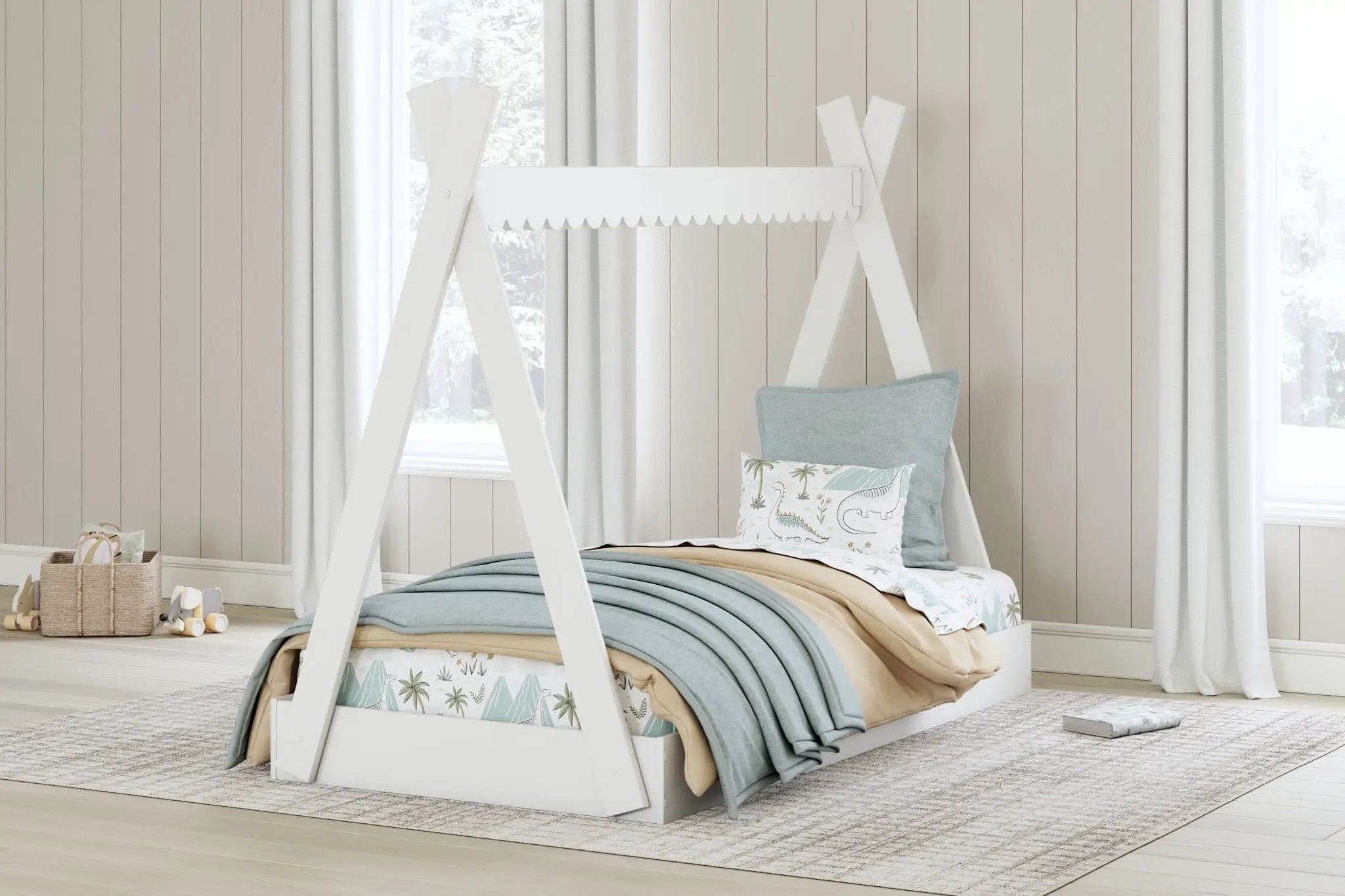 Hallityn - Tent Complete Bed Set by Unique Piece Furniture
