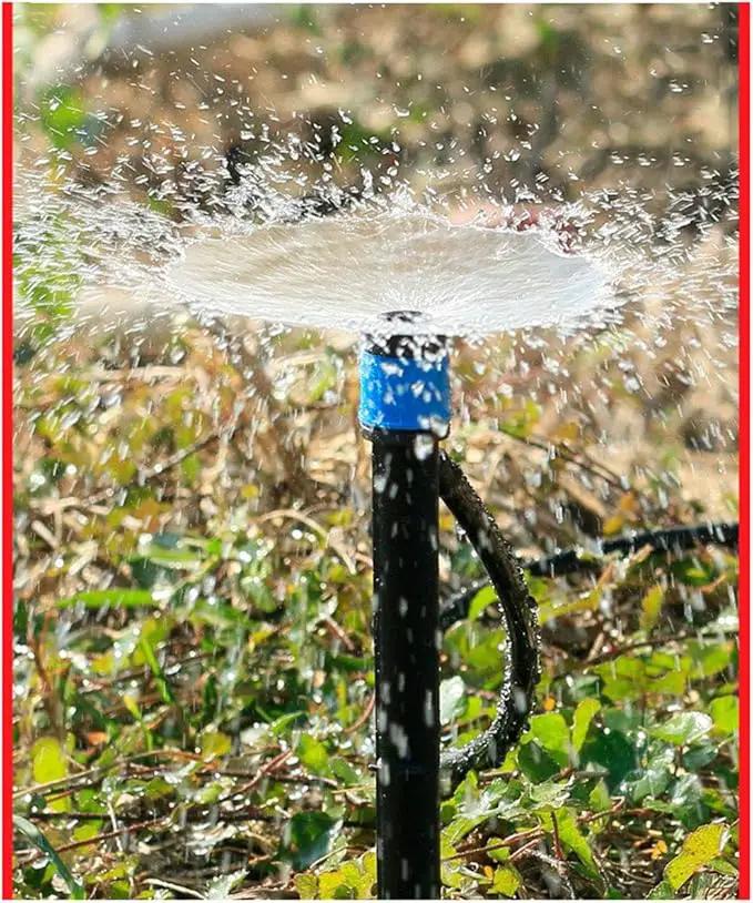 E-outstanding 20-Pack Irrigation Drippers 360 Degrees Adjustable Full Circle Type Micro Spray Drip Emitters Watering Sprinklers Garden Water Irrigation System Sprayers by GreenHaven Gardens