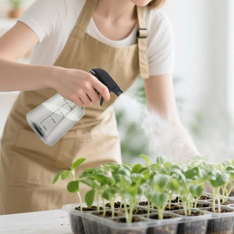 driew Plant Mister Spray Bottle, 13.6oz 400ML Plant Mister Water Spray Bottle with Scale for Plants Misting Bottle Water Fine Mist,Grey by GreenHaven Gardens