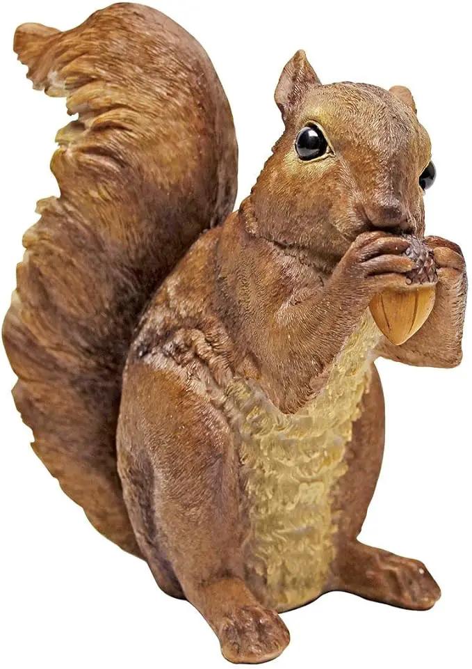 Design Toscano Woodland Squirrel Statue: Chomper by GreenHaven Gardens