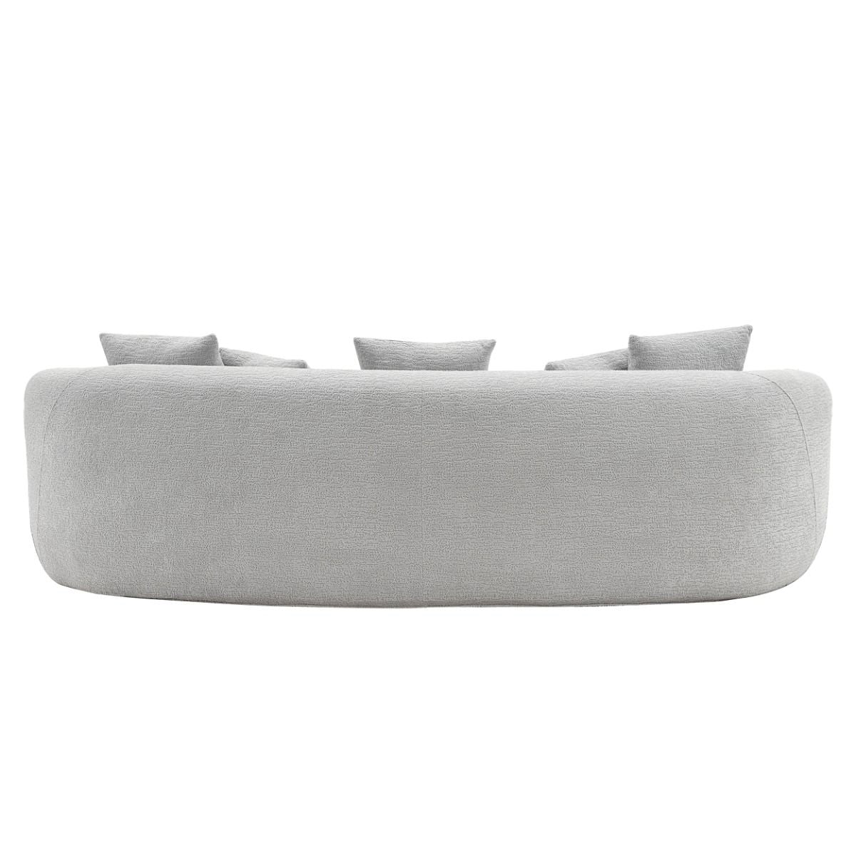 Barasa - Oversize Sofa With 5 Pillows - Gray by Unique Piece Furniture