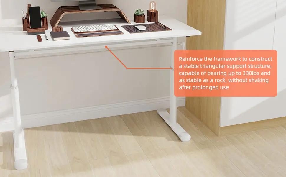 Height-Adjustable Multifunctional Study Desk by HouseOfZazla