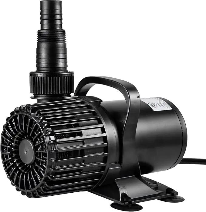 VIVOSUN 2700 GPH Submersible Water Pump, 120W Pond Pump, Ultra Quiet Aquarium Pump with 15FT. Lift Height for Pond Waterfall, Fish Tank, Statuary, or Hydroponics by GreenHaven Gardens
